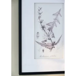 Gray And Cream Foliage 4-Pc. Framed Wall Art Set-Kirkland's Home Best