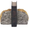 Gray And Gold Marble Geode Bookends, Set Of 2-Kirkland's Home Hot