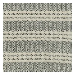 Gray And Ivory Striped Cotton Throw-Kirkland's Home Cheap