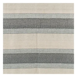 Gray And Natural Colorblock Chevron Throw-Kirkland's Home Flash Sale