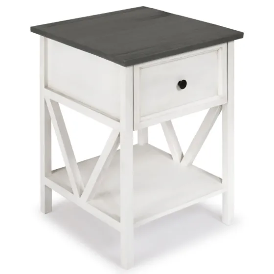 Gray And Wash Reclaimed Wood Accent Table-Kirkland's Home Flash Sale