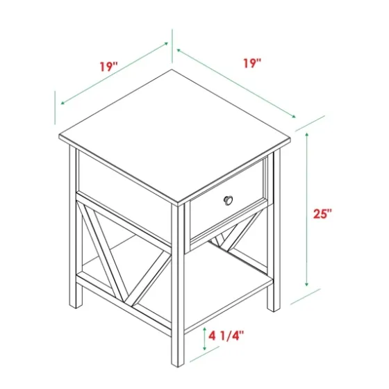 Gray And Wash Reclaimed Wood Accent Table-Kirkland's Home Flash Sale