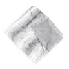 Gray And White Animal Print Faux Fur Throw-Kirkland's Home Discount