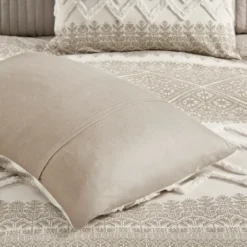 Gray And White 3-Pc. California King Duvet Set-Kirkland's Home Store