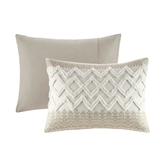Gray And White 3-Pc. California King Duvet Set-Kirkland's Home Store