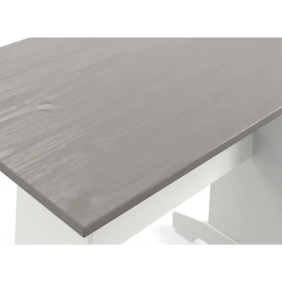 Gray And White 3-Pc. Dining Nook Set-Kirkland's Home Fashion