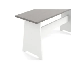 Gray And White 3-Pc. Dining Nook Set-Kirkland's Home Fashion