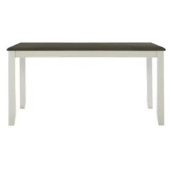 Gray And White Two-Toned Wood Dining Table-Kirkland's Home Store