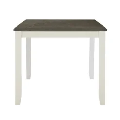 Gray And White Two-Toned Wood Dining Table-Kirkland's Home Store