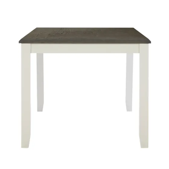 Gray And White Two-Toned Wood Dining Table-Kirkland's Home Store
