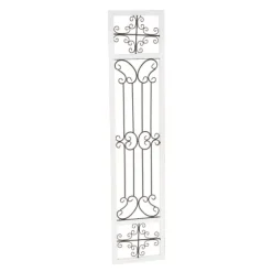 Gray Angelic Scrollwork Panel Wall Plaque-Kirkland's Home Online