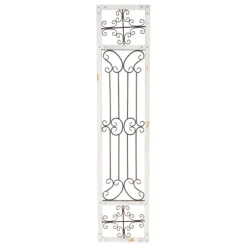 Gray Angelic Scrollwork Panel Wall Plaque-Kirkland's Home Online