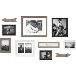 Gray Arrow 10-Pc. Gallery Wall Picture Frame Set-Kirkland's Home Best Sale