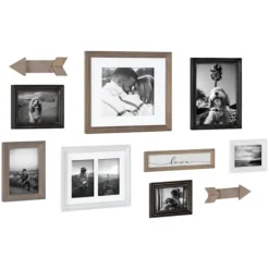 Gray Arrow 10-Pc. Gallery Wall Picture Frame Set-Kirkland's Home Best Sale