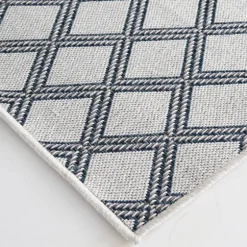 Gray Auckland Trellis Outdoor Area Rug, 6X9-Kirkland's Home Fashion