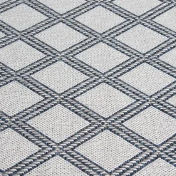 Gray Auckland Trellis Outdoor Area Rug, 5X7-Kirkland's Home Outlet