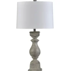 Gray Balustrade Table Lamp-Kirkland's Home Cheap