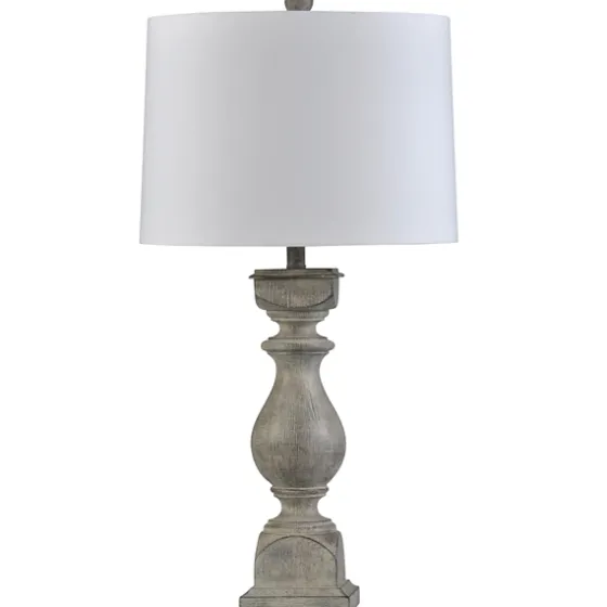 Gray Balustrade Table Lamp-Kirkland's Home Cheap
