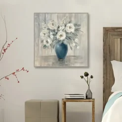 Gray Barn Floral Framed Canvas Art Print-Kirkland's Home Clearance