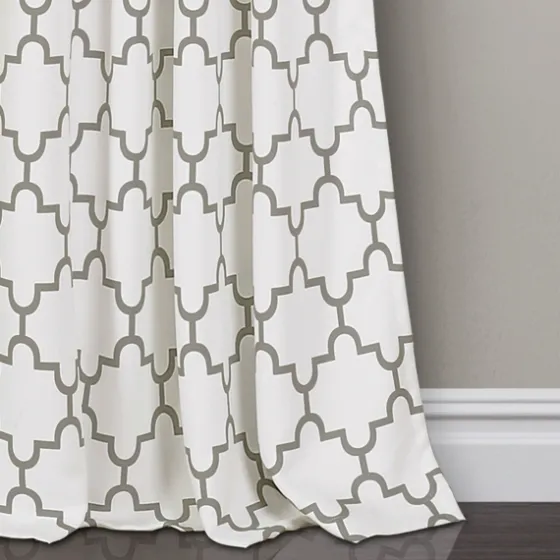 Gray Bella Curtain Panel Set, 84 In.-Kirkland's Home Discount