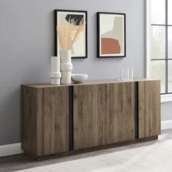 Gray Brown Modern 2-Door Sideboard-Kirkland's Home Best Sale