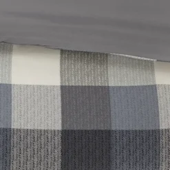 Gray Buffalo Check King 7-Pc. Comforter Set-Kirkland's Home Cheap