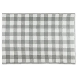Gray Buffalo Check Outdoor Area Rug, 4X6-Kirkland's Home Online