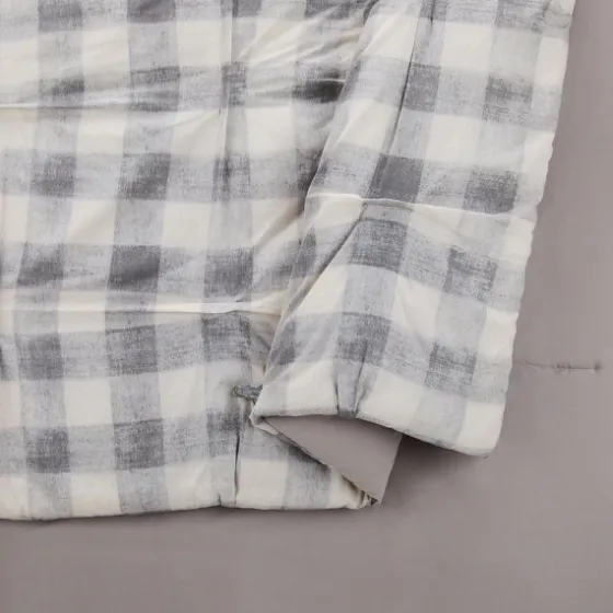 Gray Buffalo Check 5-Pc. Queen Comforter Set-Kirkland's Home Hot