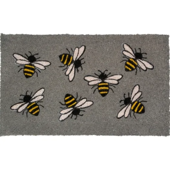 Gray Bumblebee Doormat-Kirkland's Home Best Sale