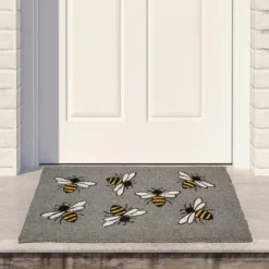 Gray Bumblebee Doormat-Kirkland's Home Best Sale