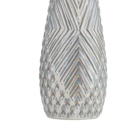 Gray Ceramic 3D Pattern Table Lamp-Kirkland's Home Flash Sale