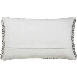 Gray Chevron Long Stitch Lumbar Throw Pillow-Kirkland's Home Online