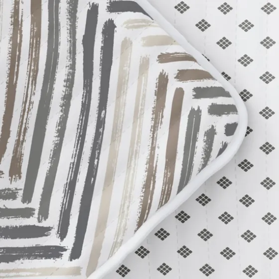 Gray Chevron Reversible 2-Pc. Twin Quilt Set-Kirkland's Home Flash Sale