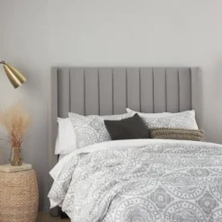Gray Cloud Floral King 3-Pc. Comforter Set-Kirkland's Home Outlet