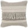 Gray Comfort Fringe Pillow-Kirkland's Home Cheap