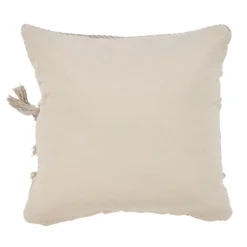 Gray Comfort Fringe Pillow-Kirkland's Home Cheap