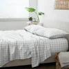 Gray Country Plaid 4-Pc. California King Sheet Set-Kirkland's Home New