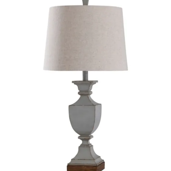 Gray Distressed Square Urn Table Lamp-Kirkland's Home Hot