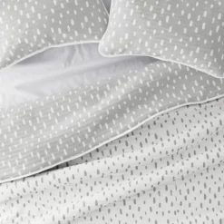 Gray Dotted Reversible 2-Pc. Twin Quilt Set-Kirkland's Home Flash Sale