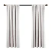 Gray Farmhouse Stripe Curtain Panels, Set Of 2-Kirkland's Home Sale