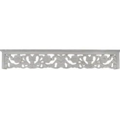 Gray Floral Carved Wall Shelf-Kirkland's Home Discount