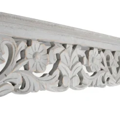 Gray Floral Carved Wall Shelf-Kirkland's Home Discount