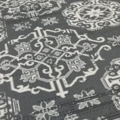 Gray Floral Cushioned Kitchen Mat-Kirkland's Home Best