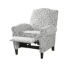 Gray Fretwork Orville Recliner-Kirkland's Home Outlet