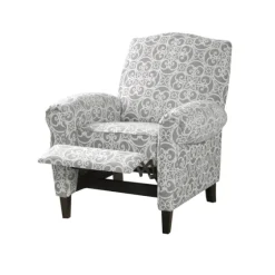 Gray Fretwork Orville Recliner-Kirkland's Home Outlet