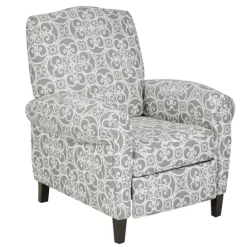 Gray Fretwork Orville Recliner-Kirkland's Home Outlet