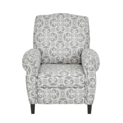 Gray Fretwork Orville Recliner-Kirkland's Home Outlet