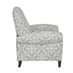 Gray Fretwork Orville Recliner-Kirkland's Home Outlet