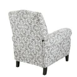 Gray Fretwork Orville Recliner-Kirkland's Home Outlet