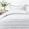 Gray Geometric 3-Pc. King Duvet Cover Set-Kirkland's Home Outlet